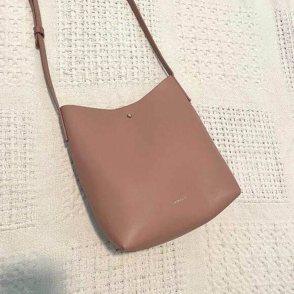 new Samara pink peony medium crossbody bag adjustable BT 9005 - Picture 9 of 12